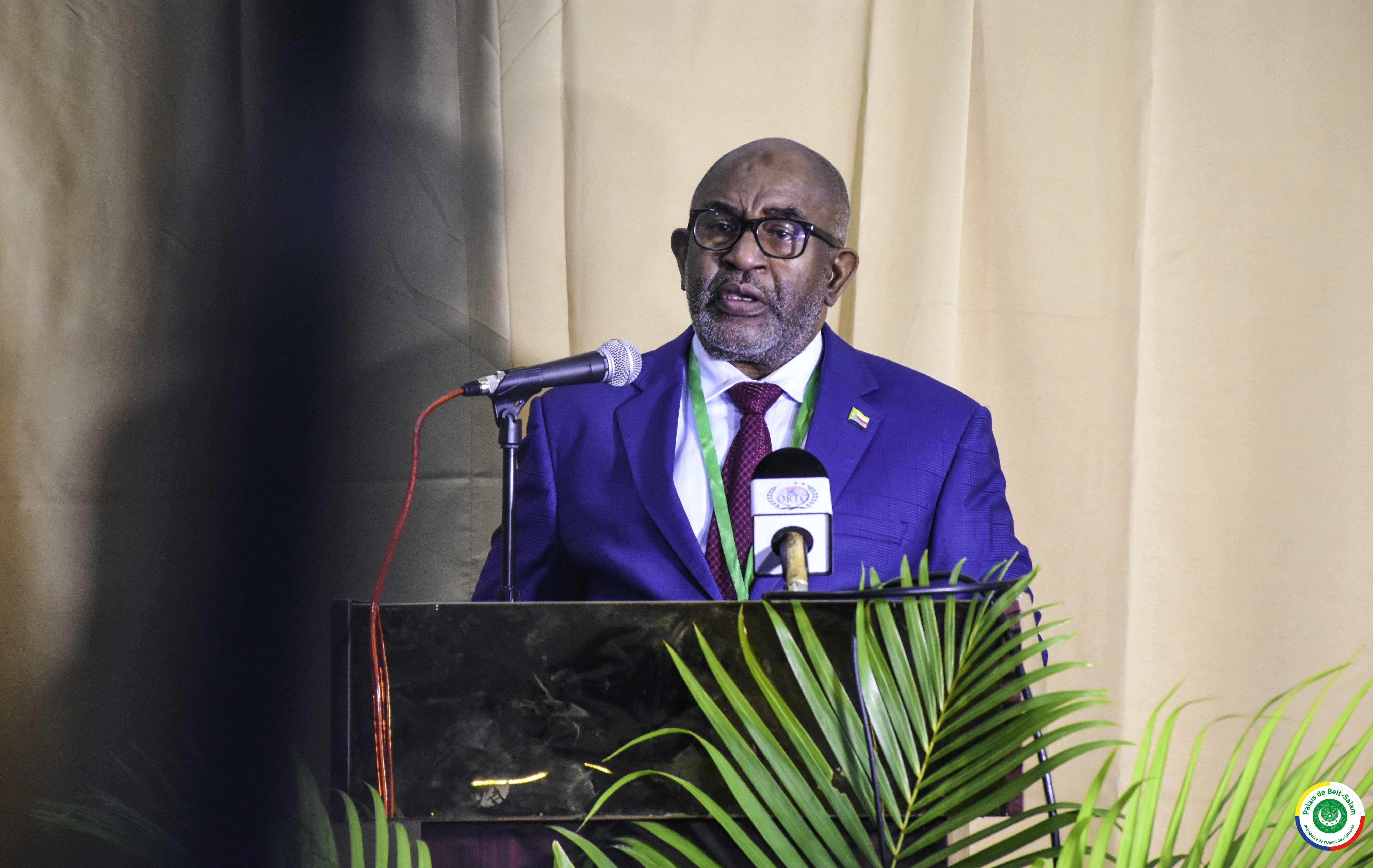 Discours de Son Excellence Monsieur AZALI Assoumani Discours Président de l’Union des Comores à l’occasion du lancement du Plan de Développement Intérimaire 2020-2024